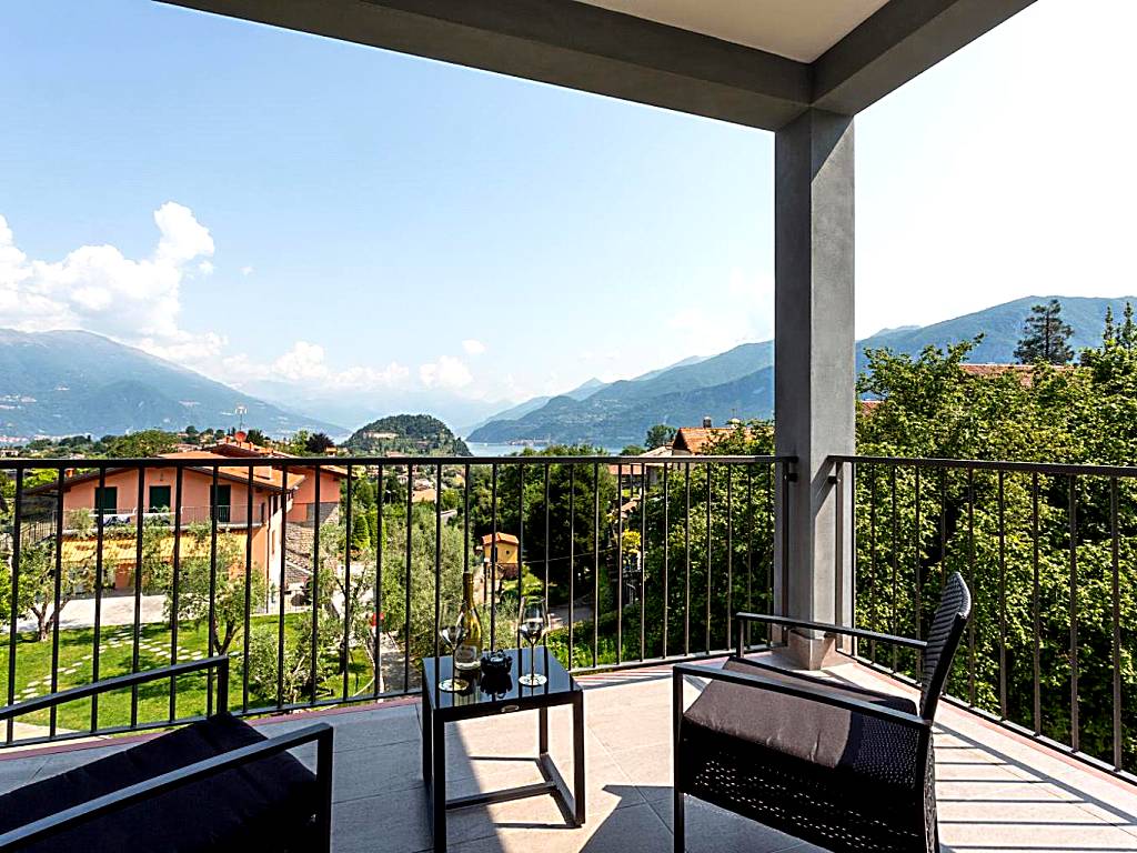 Domus Bellagio: Double Room with Lake View