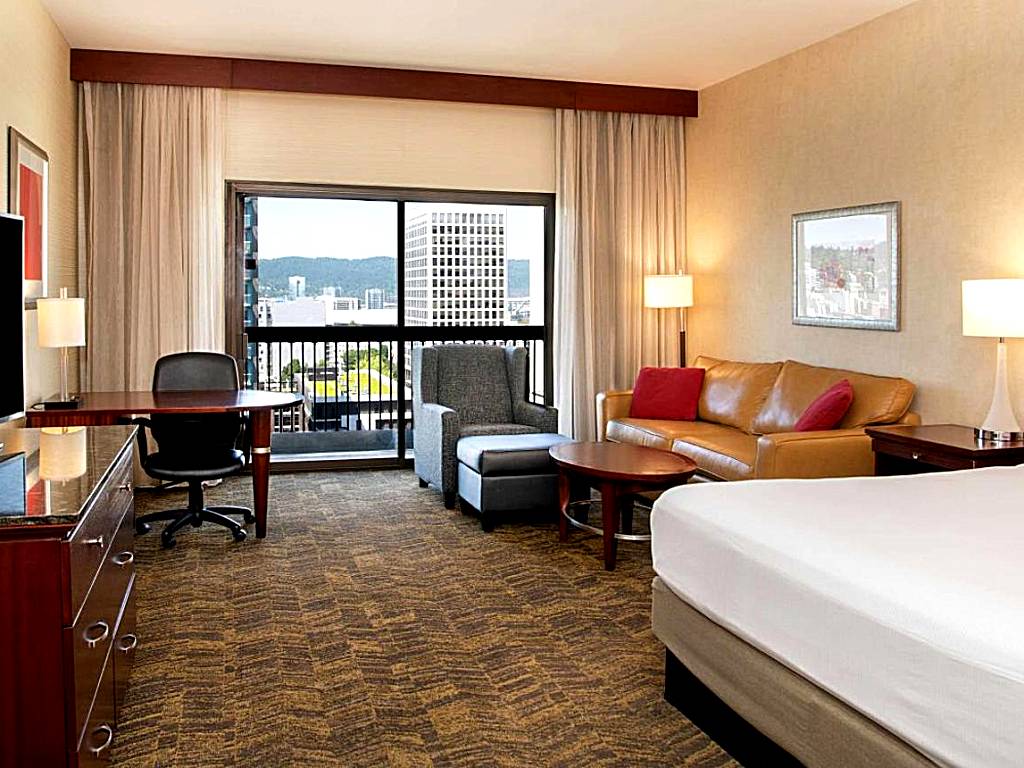 DoubleTree by Hilton Portland: Superior King Room with Sofa Bed - single occupancy